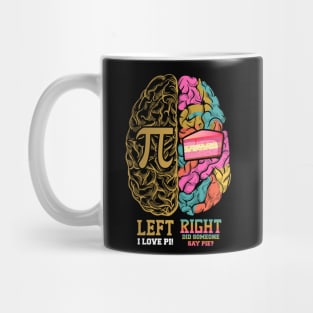Brain I Love PI Mug